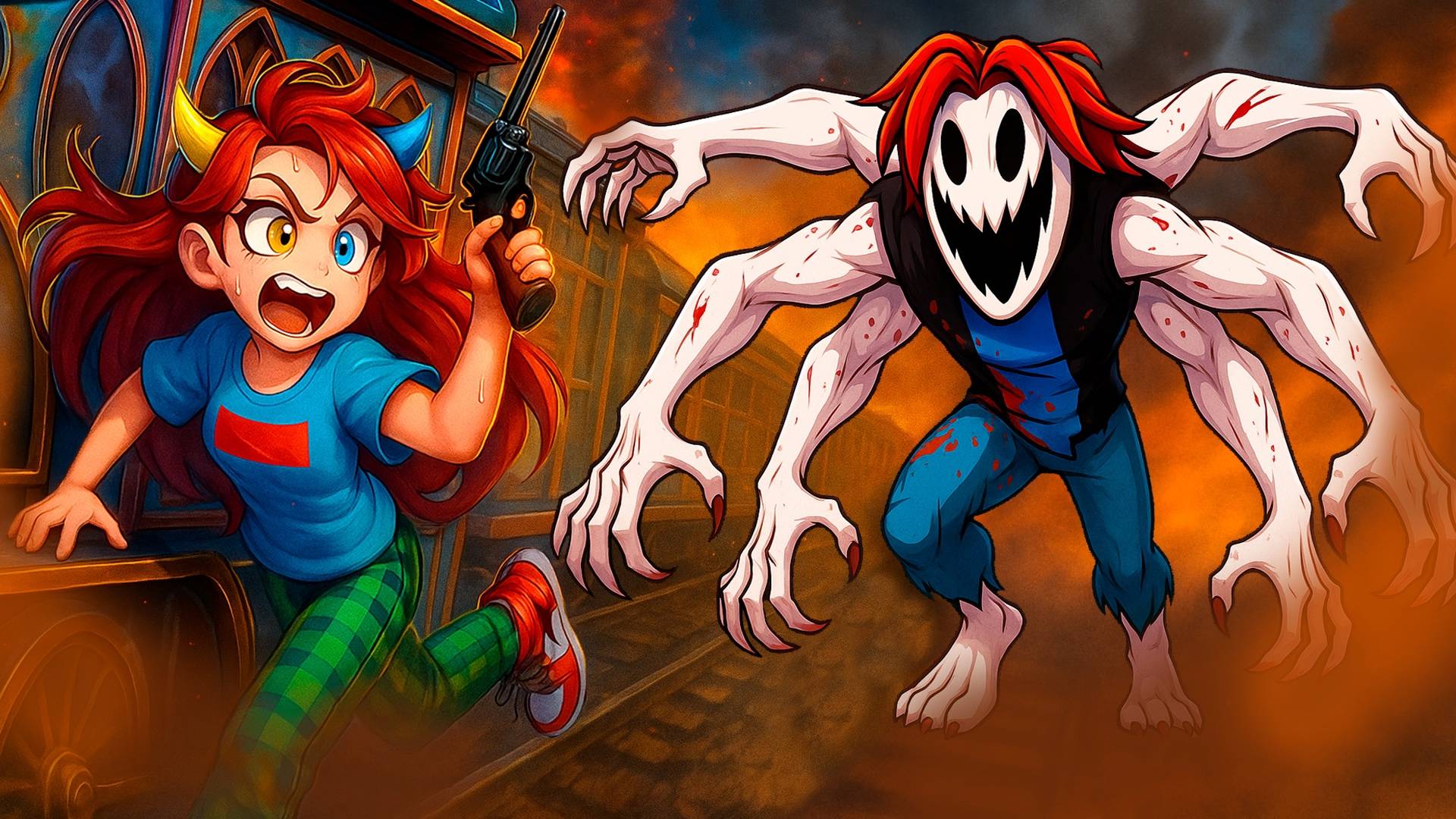 💛 СКИНВОЛКЕРЫ ЗАХВАТИЛИ ДЕРЕВНЮ в РОБЛОКС Skinwalker смотреть онлайн