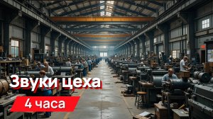 Звуки для соседей - звуки работающего цеха, шум станков