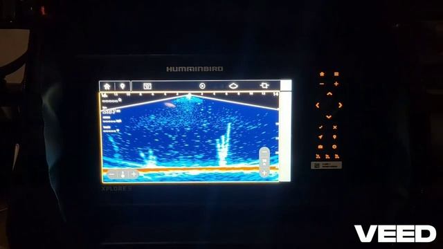 Humminbird Mega Live 2 рыбалка в глубокой воде