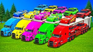 Машинки летают и прыгают! Развивающие мультики Машины помощники. Мультфильмы про машинки