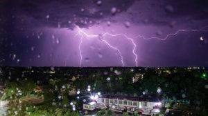 Сильная гроза 17 июля 2019