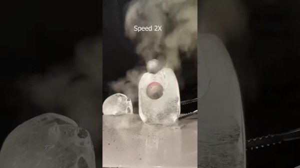 Experiment 1000°C Glowing Metal Ball vs Hair Gel & Popcorn ｜ Cool Science Experiment