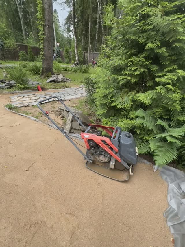 Подготовка основания под плитняк