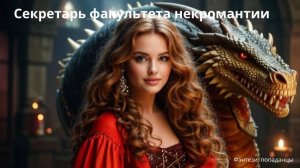 Аудиокнига Фэнтези "Секретарь факультета некромантии"