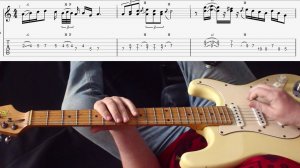 Играем первое соло Metallica - The Unforgiven! Разбор с табами.