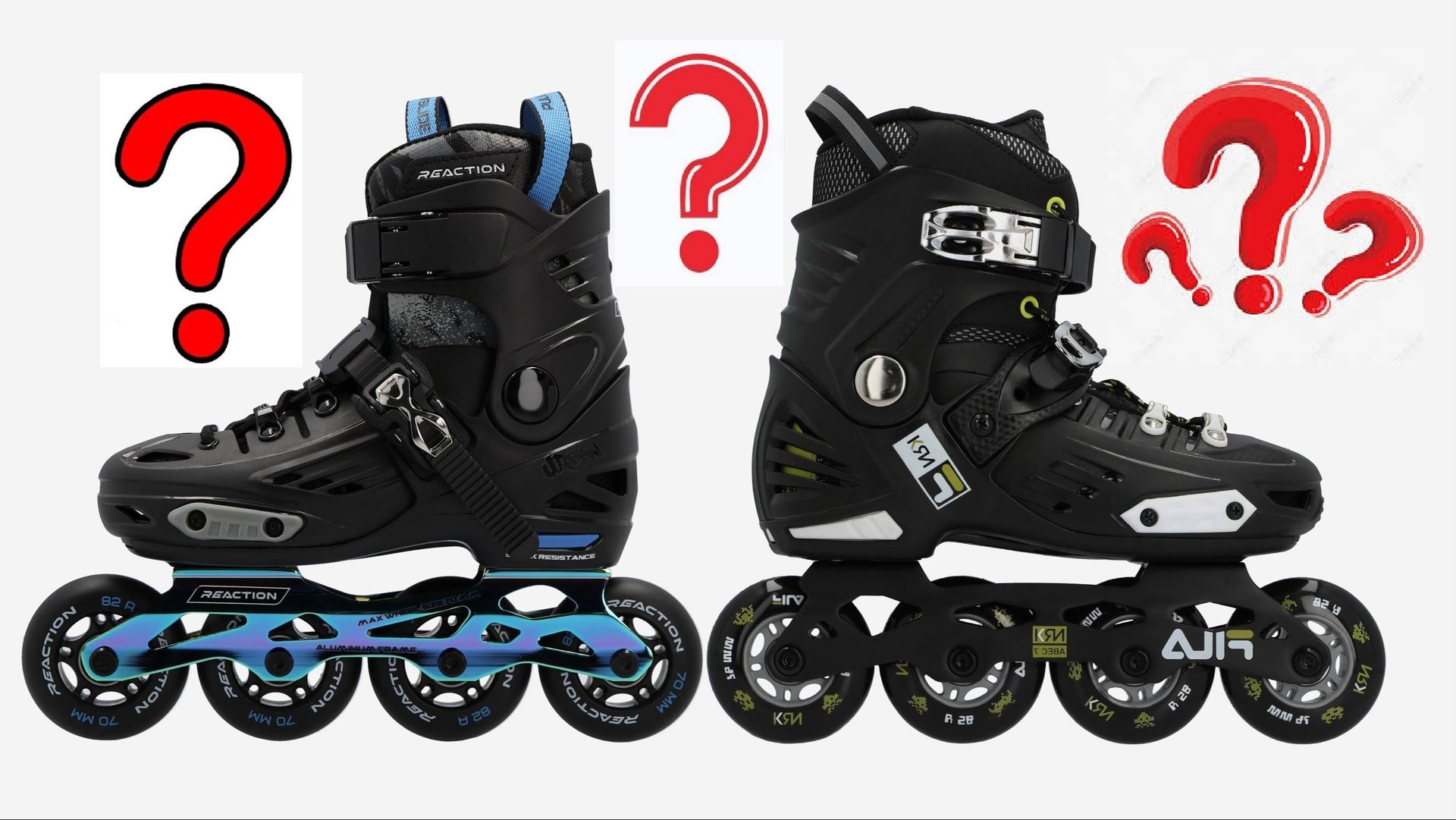 Сравнение детских роликов FILA NRK и Reaction Urban