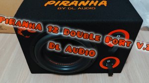 Пассивный сабвуфер Piranha 12 Double Port V.2 от Dl Audio #dl_audio #Mazda #bass #обзор #piranha