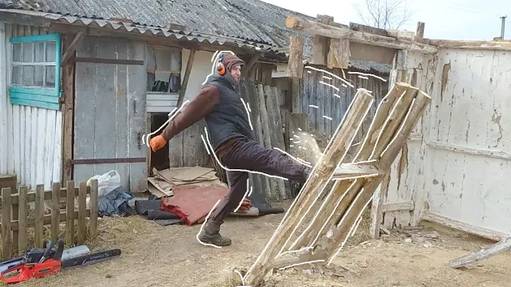 🔨Деревенские будни | МИНУС один САРАЙ (12 серия) || Ежевичный сад