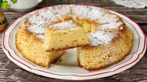 Воздушный КЕКС Снежинка со сгущенкой и крахмалом - рецепт из Советского детства