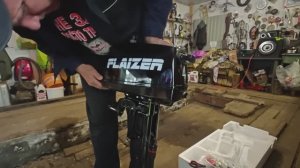 Лодочный мотор Флэйзер 4.0..первые шаги..Распаковка.. Подготовка Первый запуск