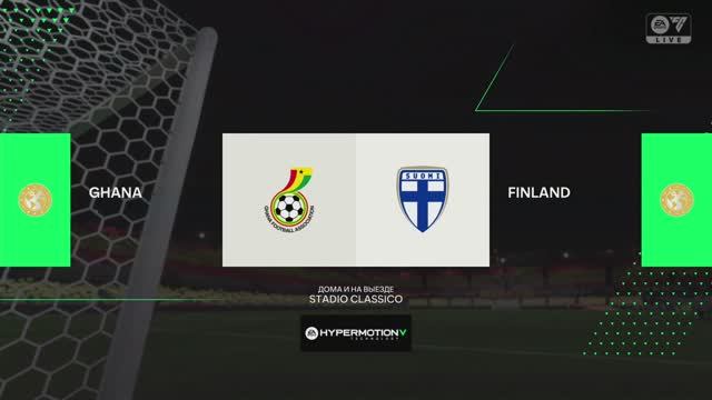 Ghana Vs Finland 09 Чемпионат Мира 1/16 Финала по версии игры FC 25 на PS5