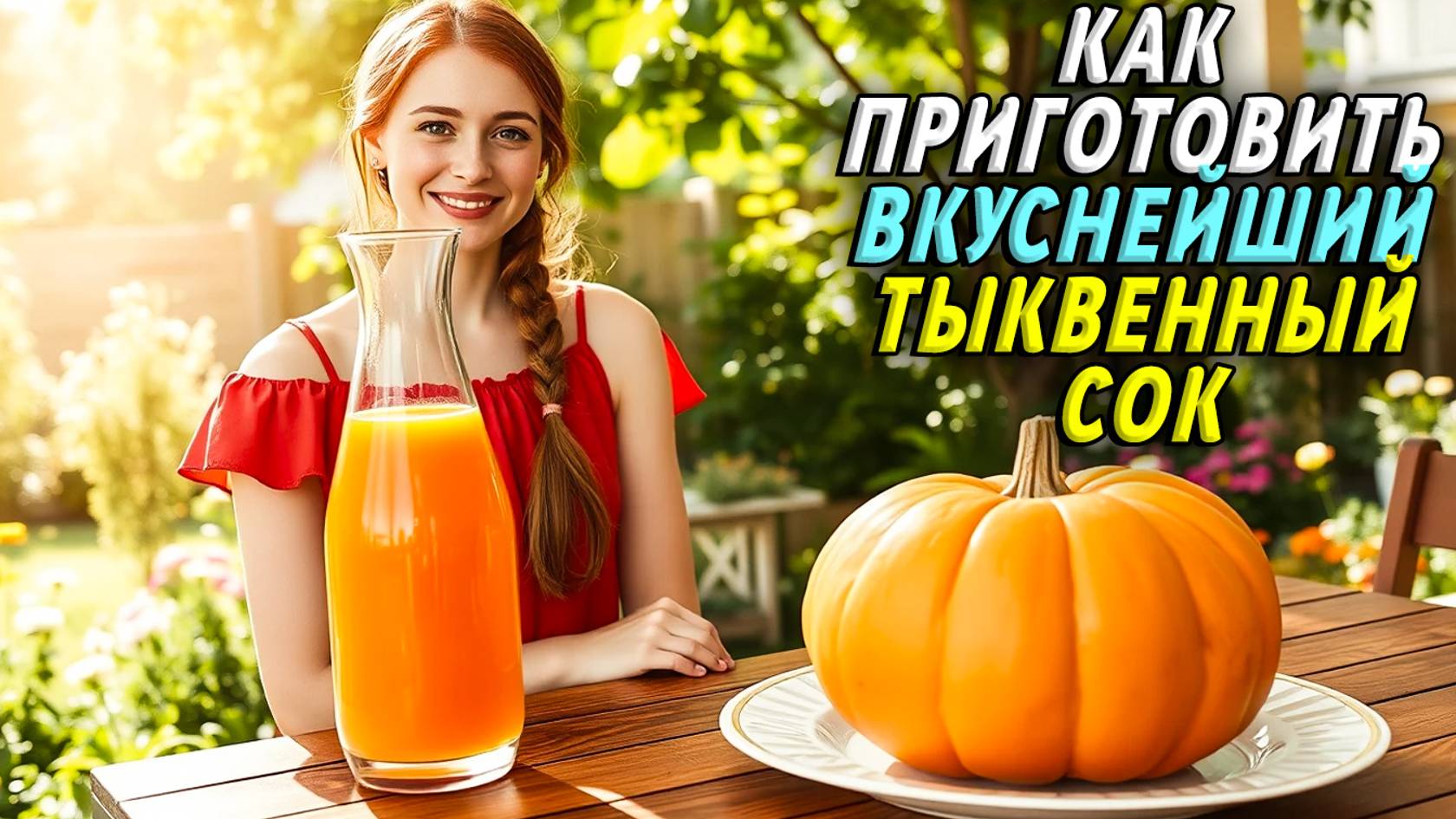 Как приготовить тыквенный сок смотреть онлайн