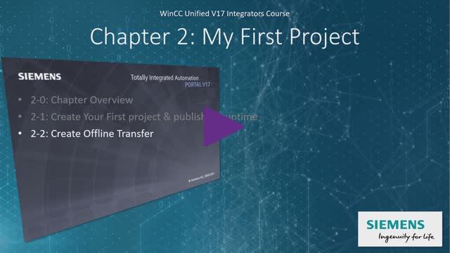 WinCC Unified V17 # 3 Create Offline Transfer of Project! Learn SCADA Programming #WinCCGURU смотреть онлайн