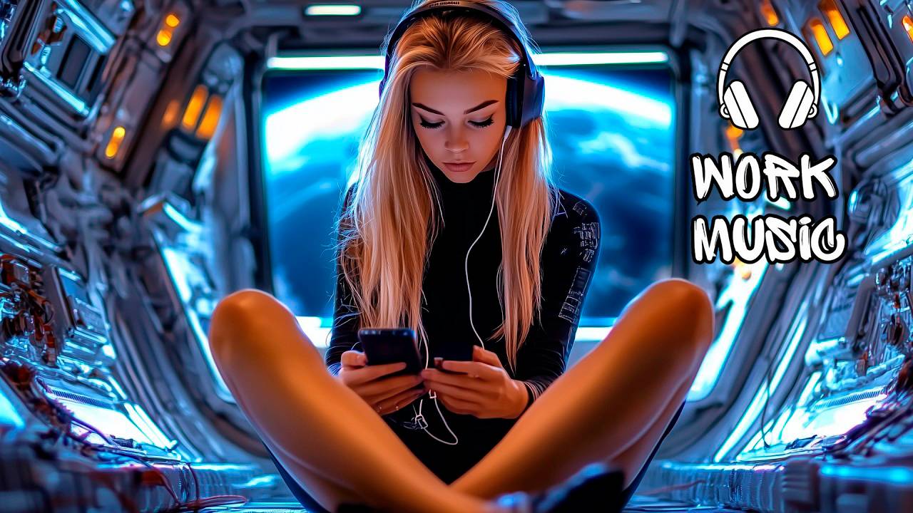 Электронная расслабляющая музыка для работы | Микс для продуктивной работы и учёбы смотреть онлайн