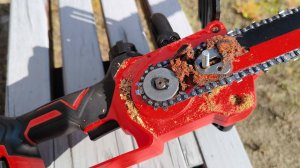 Дополнение к обзору цепной аккумуляторной пилы Yuansen YS-12GSJ