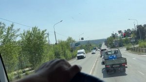 В Чите пообедали с Георгием! Выехал на трассу "Амур" через Песчанку и добрался до границы!!!