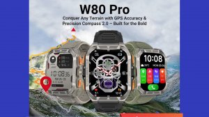 Обзор Blackview W80 PRO -GPS, IP68,Защита, мега аккумулятор и экран и куча ИИ, встроен переводчик!