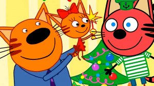 ТРИ КОТА 😺😻😽 Новый год - Котята встречают Новый год- Мультик Для детей