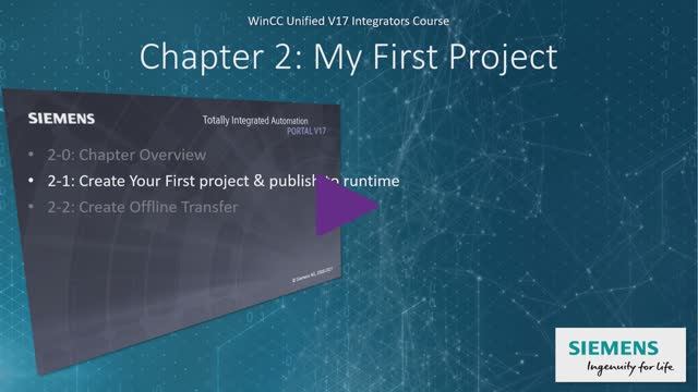 WinCC Unified V17 # 2 Create and publish your First Project! Learn SCADA Programming #WinCCGURU смотреть онлайн
