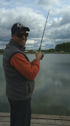 Поймал щук и приготовил