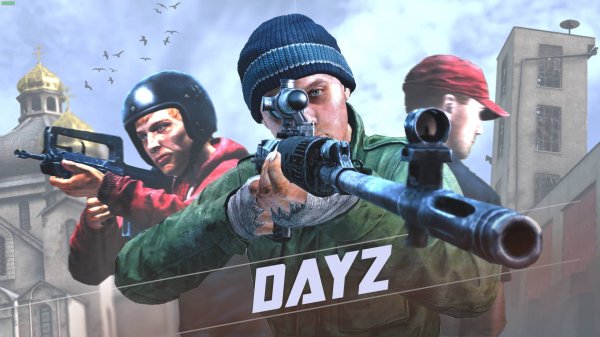 DAYZ DUSK - Облава на машину и антирейд