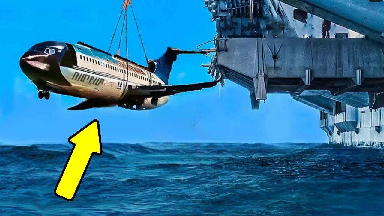 Военно-Морской Флот Вытаскивает Самолет Из Моря, А Затем Делает Удивительное Открытие! смотреть онлайн