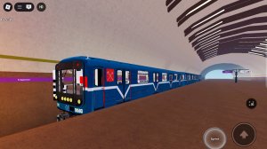 Моя смена машиниста в Roblox﹥ Метро Санкт-Петербурга Линия 5 Волковская- Садовая [1]