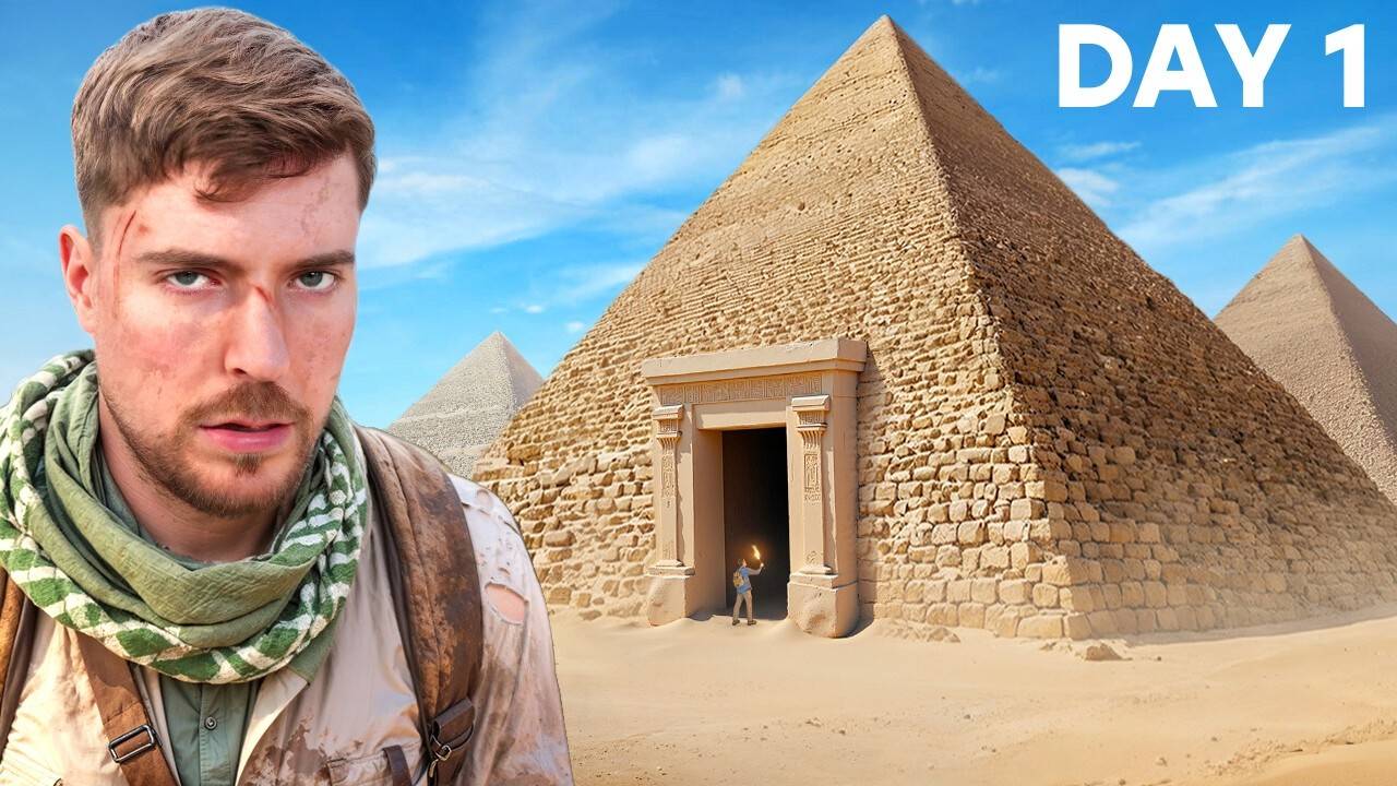 Я Провел 100 Часов Внутри Пирамид! смотреть онлайн