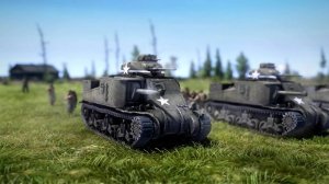 M3 Lee в бою Gates of Hell Ostfront | Мультики