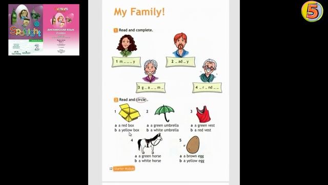 Spotlight 2. Урок b (с. 24–25) . Английский язык. Рабочая тетрадь (с. 13, упр. 3, 4) смотреть онлайн