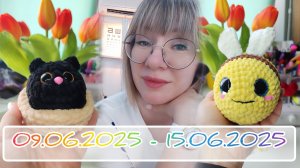 Вязальный дневник 09.06.2025 - 15.06.2025: сразу три новинки и сериал (и книги) моей юности 👽