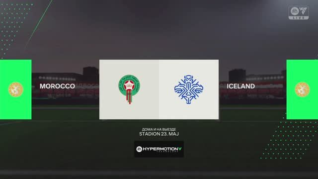 Morocco Vs Iceland 07 Чемпионат Мира 1/16 Финала по версии игры FC 25 на PS5