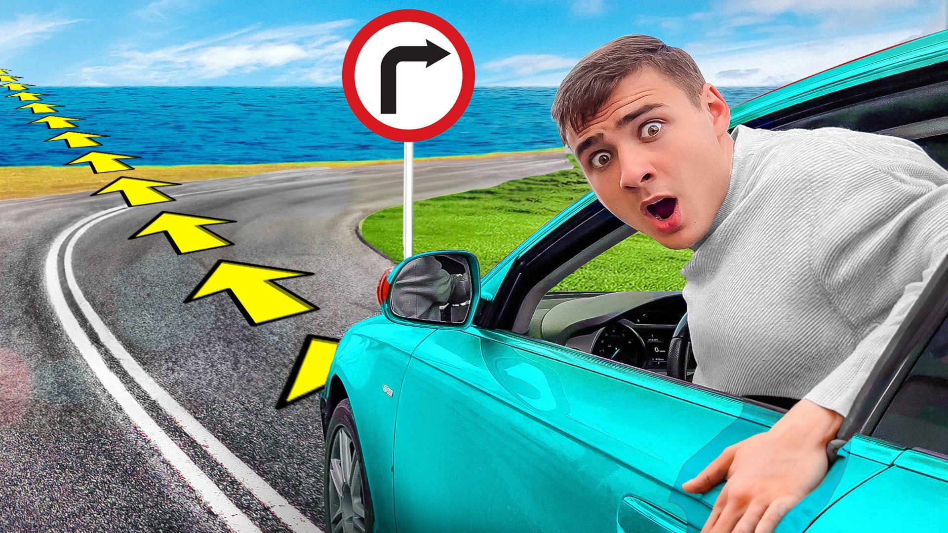 Едем Только по Прямой ! **Чуть Не Утонули** смотреть онлайн