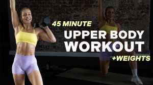 kaykay - 45 MIN UPPER BODY STRENGTH WORKOUT | PUSH PULL | WITH DUMBBELLS | WITH REPEAT|WITH FINISHER