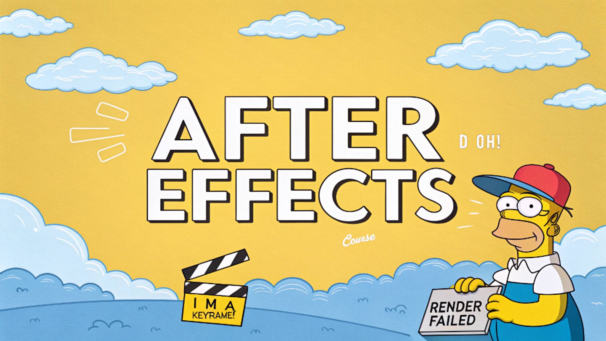 After Effects Course 016 Adding and Editing Keyframes + Opacity Animations смотреть онлайн