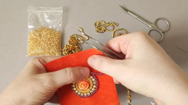 Проще простого. Круговая вышивка, получится даже если никогда до этого не вышивали украшения смотреть онлайн