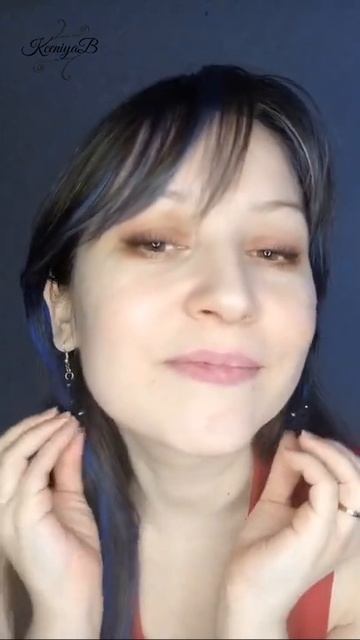Черные свадебные серьги