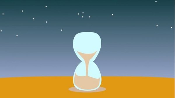 Анимация Песочные часы