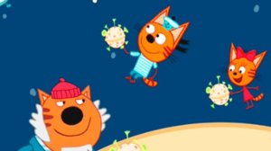 ТРИ КОТА - Пазлы для детей