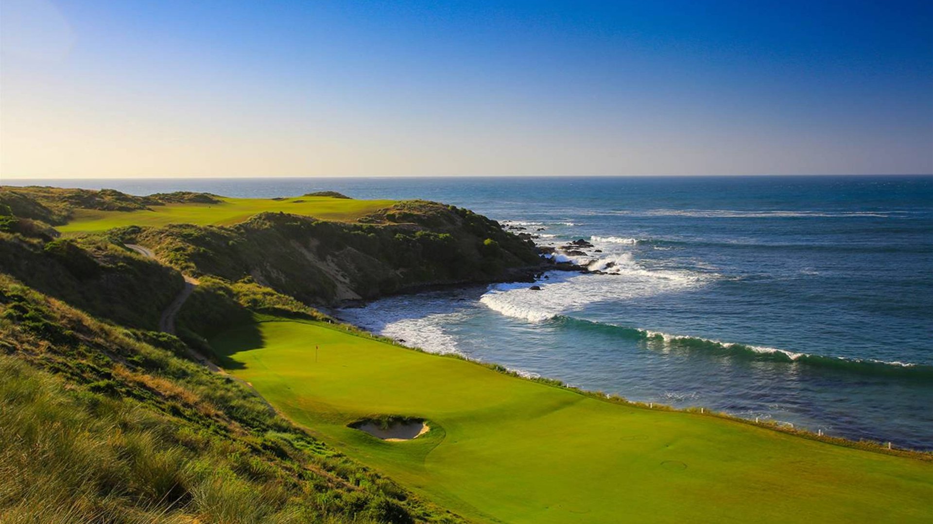 Гольф на острове в Cape Wickham Golf Links, Australia | Расслабляющий гольф смотреть онлайн