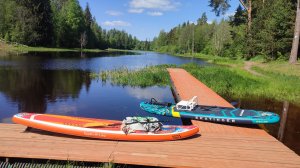 Оредеж, сплав на сапе. Северский- Вырица.