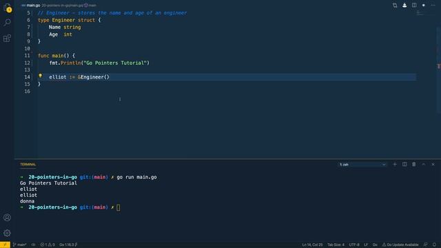 20 - Pointers in Go смотреть онлайн