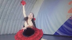 Эсмеральда вариация с бубном - балерина Маргарита Андреева
