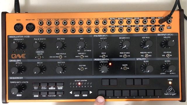 Behringer Crave Tutorial #1 - Setup and Oscillator смотреть онлайн