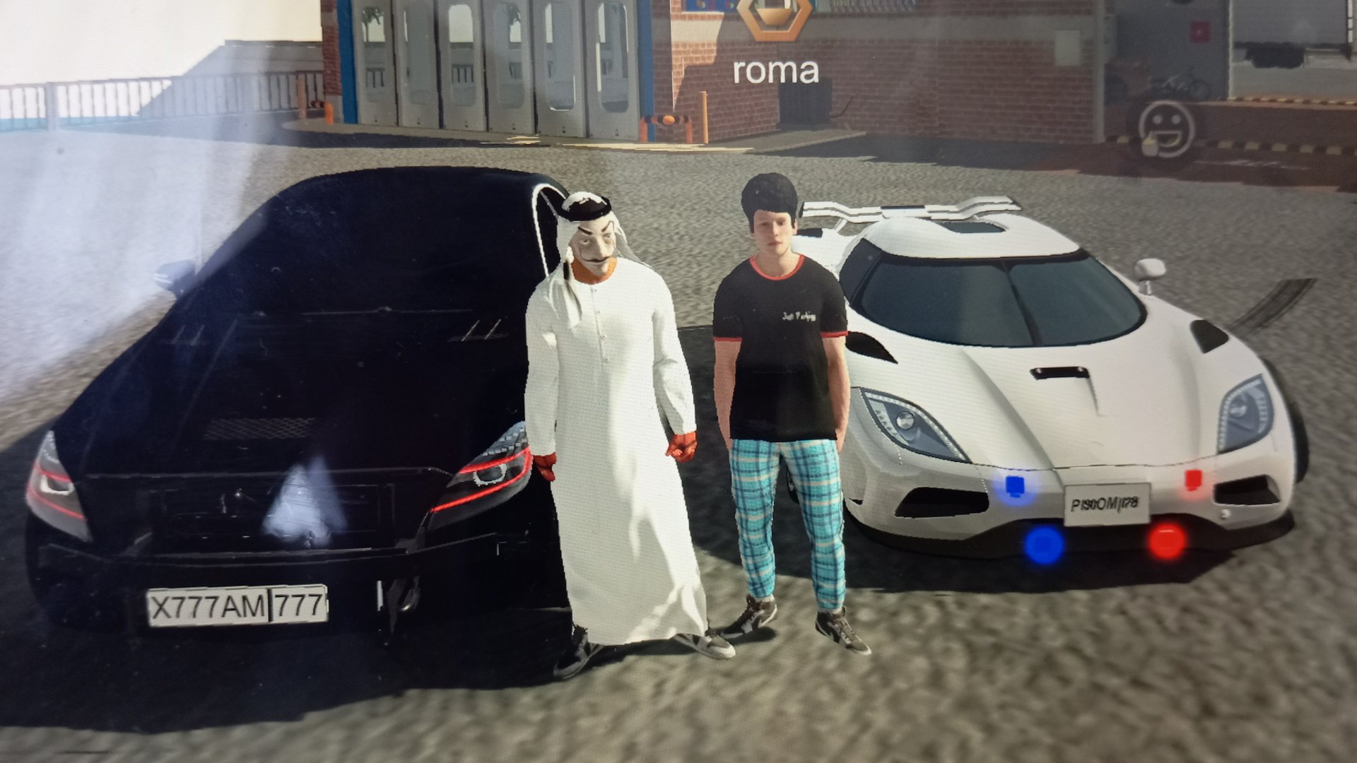 гонка на деньги CLS63VSспорт кар