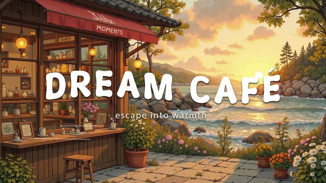 dream café escape into warmth your quiet hideaway with soft piano music смотреть онлайн