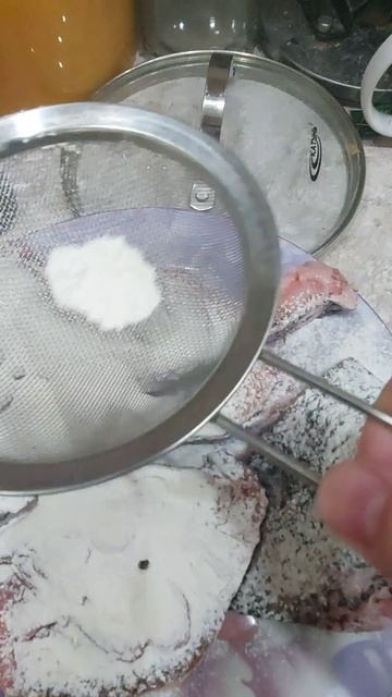 Жареный толстолобик с лимонной солью. Вкусно-Просто!!!