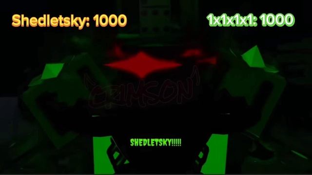 Shedletsky vs 1x1x1x1 full episodes and fight, but with Health Bar (PRO edit) смотреть онлайн