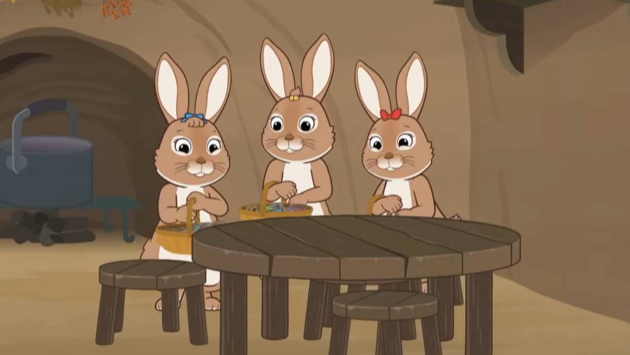 Я сказка про кролика и крольчат детям