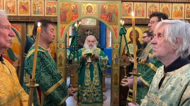 Неделя 1-я по Пятидесятнице, Всех святых. Москва РПАЦ. 15.06.2025 г смотреть онлайн